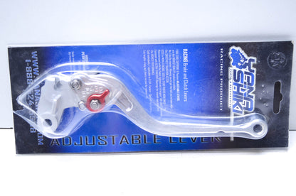 Yana Shiki TXLS15, 652261 Honda Silver Long 6 Position Adjustable Clutch Lever N