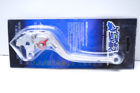 Yana Shiki TXLS16, 652262 Honda Silver Long 6 Position Adjustable Clutch Lever N