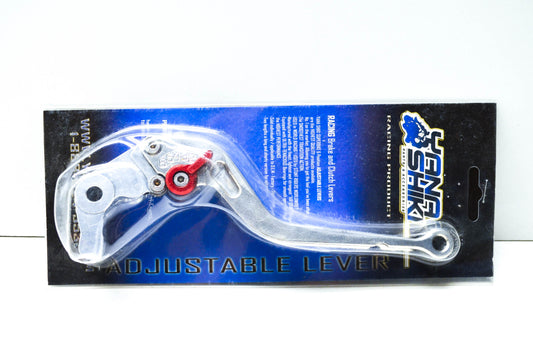 Yana Shiki TXRS16, 652329 Honda Silver Long 6 Position Adjustable Brake Lever NO
