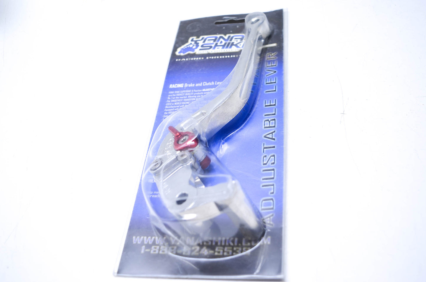 Yana Shiki TXRS16, 652329 Honda Silver Long 6 Position Adjustable Brake Lever NO
