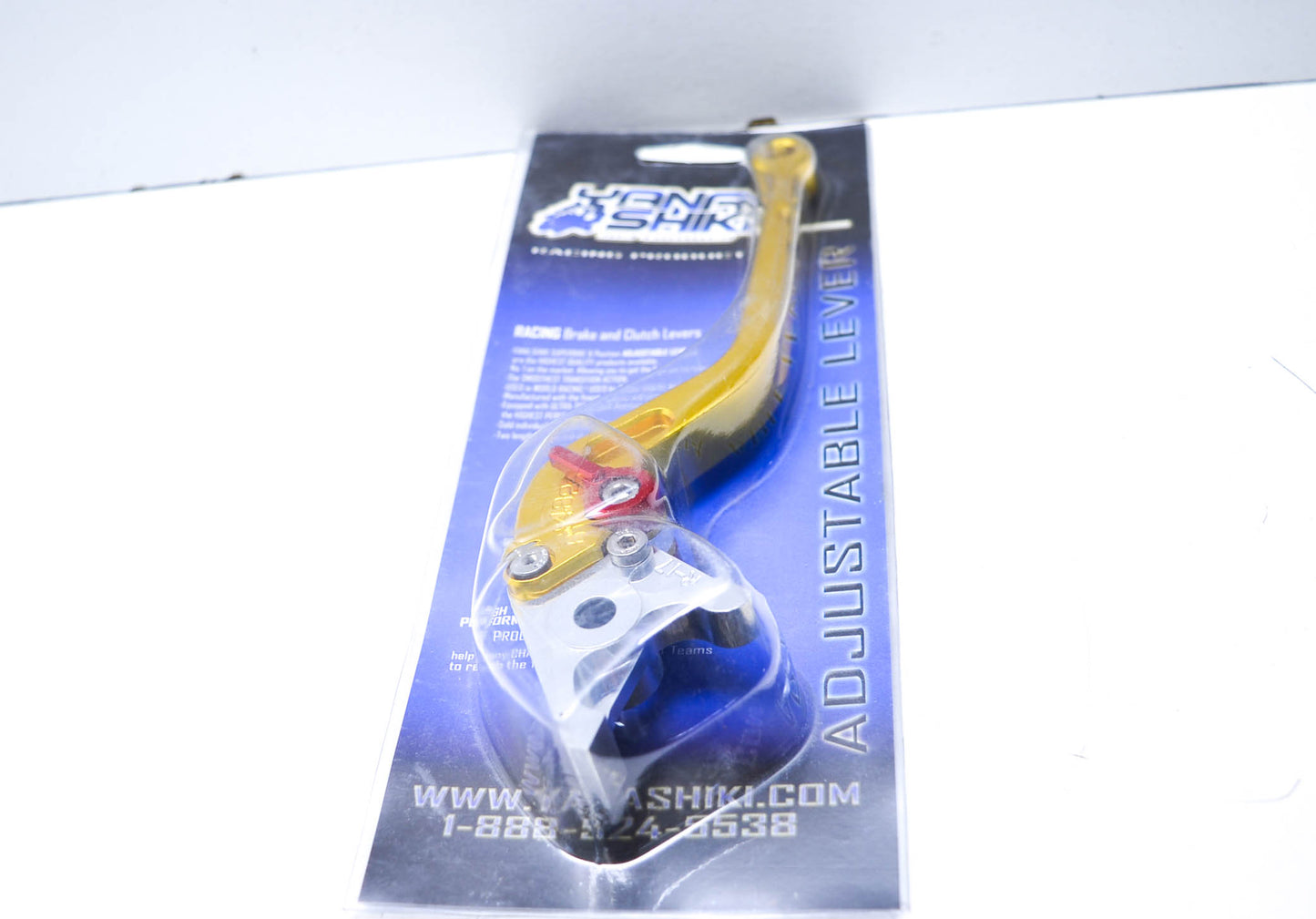 Yana Shiki TXRG17, 652314 Gold Long 6 Position Adjustable Brake Lever NOS