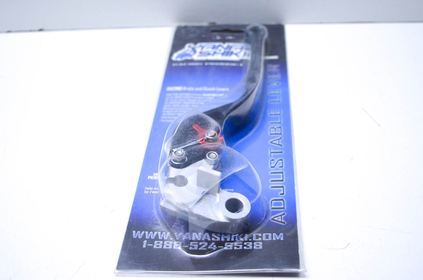 Yana Shiki TXLBK19, 652205 Suzuki Black Long 6 Position Adjustable Clutch Lever