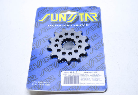 New Sunstar 13 Tooth Kawasaki Suzuki Yamaha Front Sprocket NOS