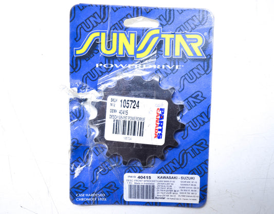 Sunstar 40415 Front Sprocket 15T NOS