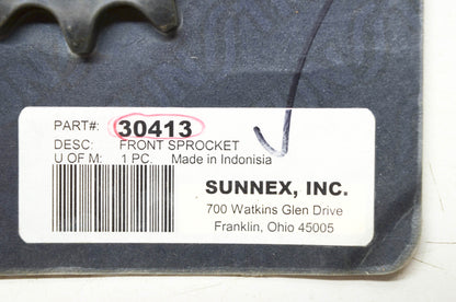 Sunstar 30413, 390-3213 Front Sprocket 13T NOS