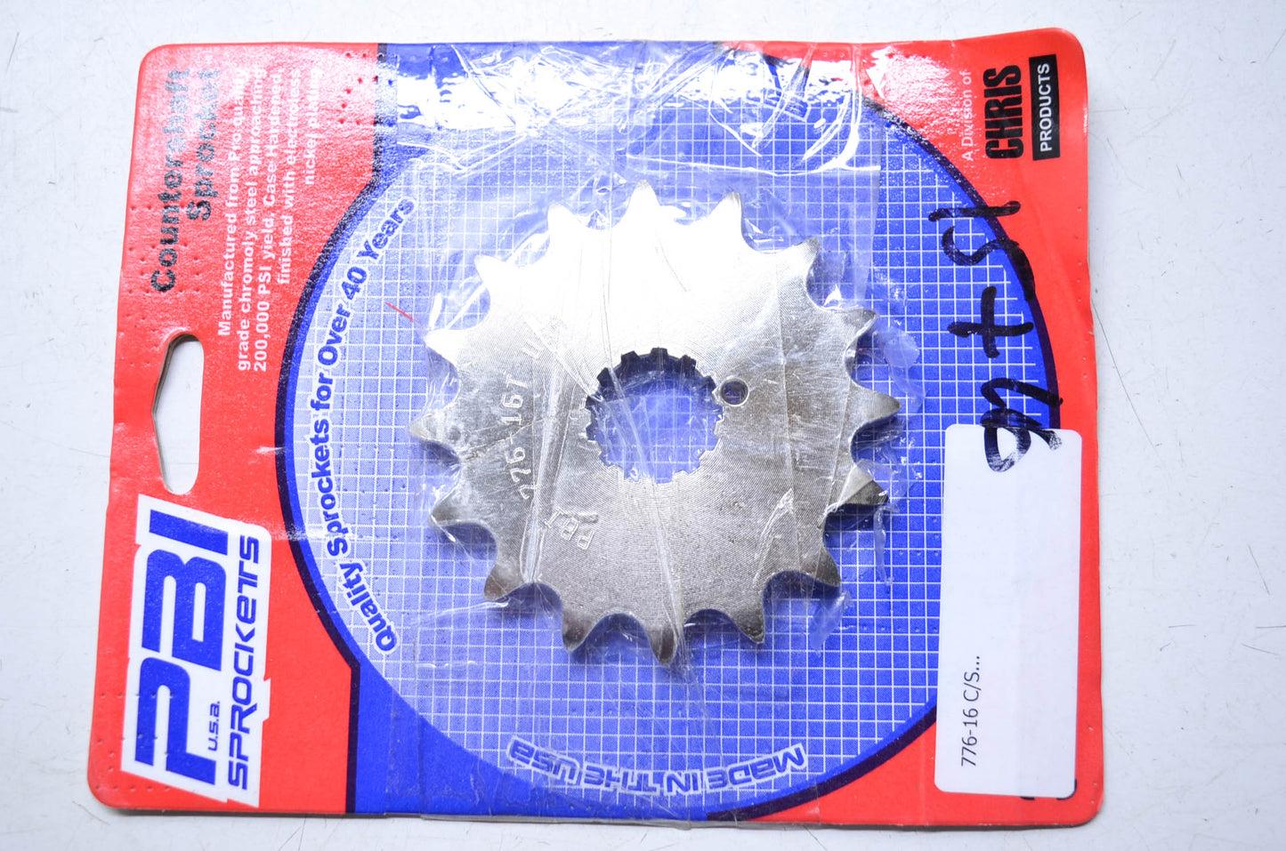 PBI Sprockets 776-16 Countershaft Sprocket 16T NOS