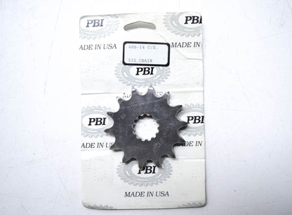 PBI Sprockets 686-14 14T 532 Chain Sprocket NOS