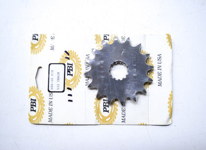 PBI Sprockets 686-16 16T 532 Chain Sprocket NOS