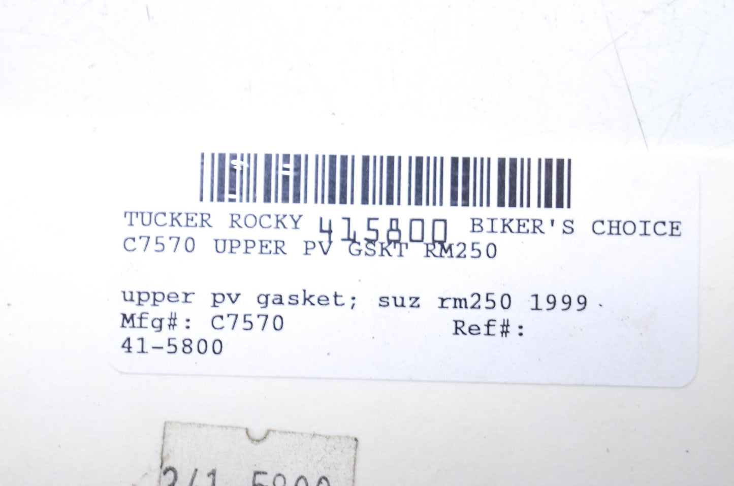 Cometic C7570, 41-5800 Upper Power Valve Gasket QTY 10 NOS