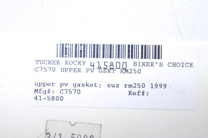 Cometic C7570, 41-5800 Upper Power Valve Gasket QTY 10 NOS