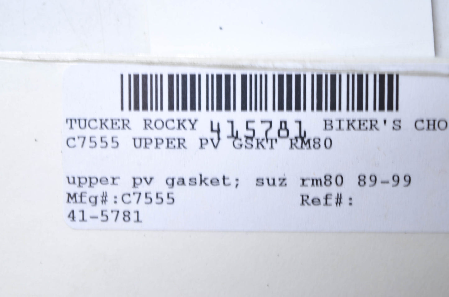 Cometic C7555, 41-5781 Cometic 1989-1999 Suzuki RM80 Upper Power Valve Gasket QTY 10 NOS