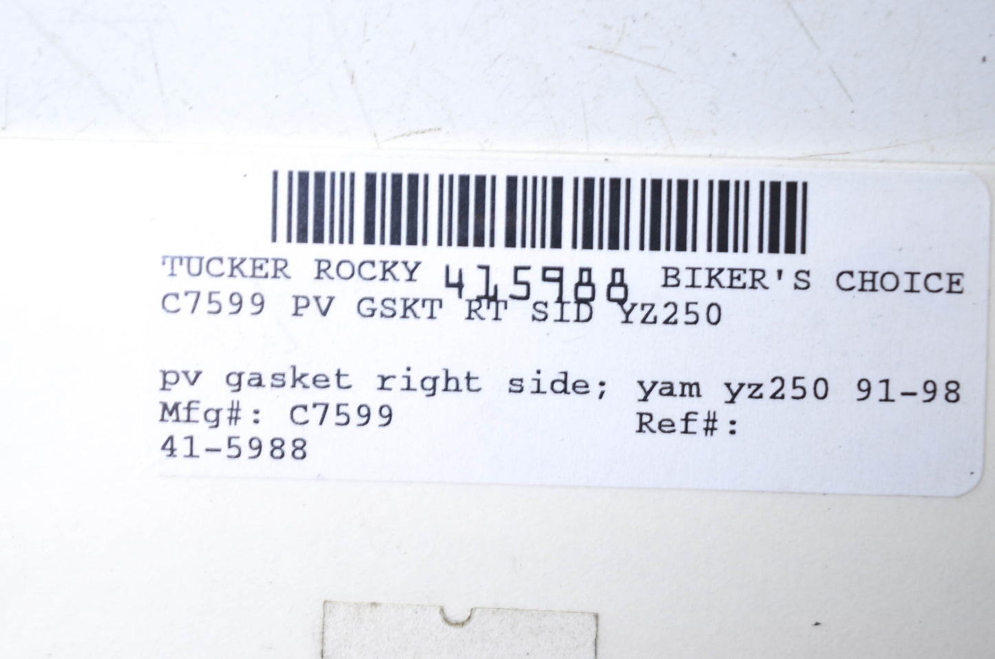 Cometic C7599, 41-5988 Right Side Power Valve Gasket QTY 10 NOS