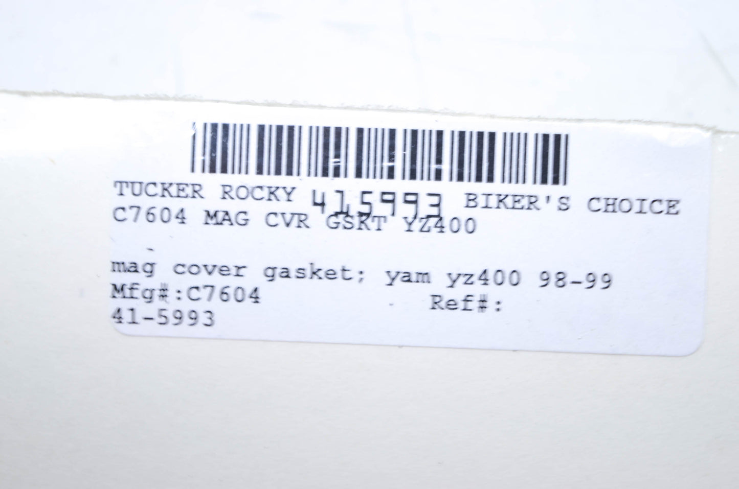Cometic C7604, 41-5993 Mag Cover Gasket QTY 5 NOS