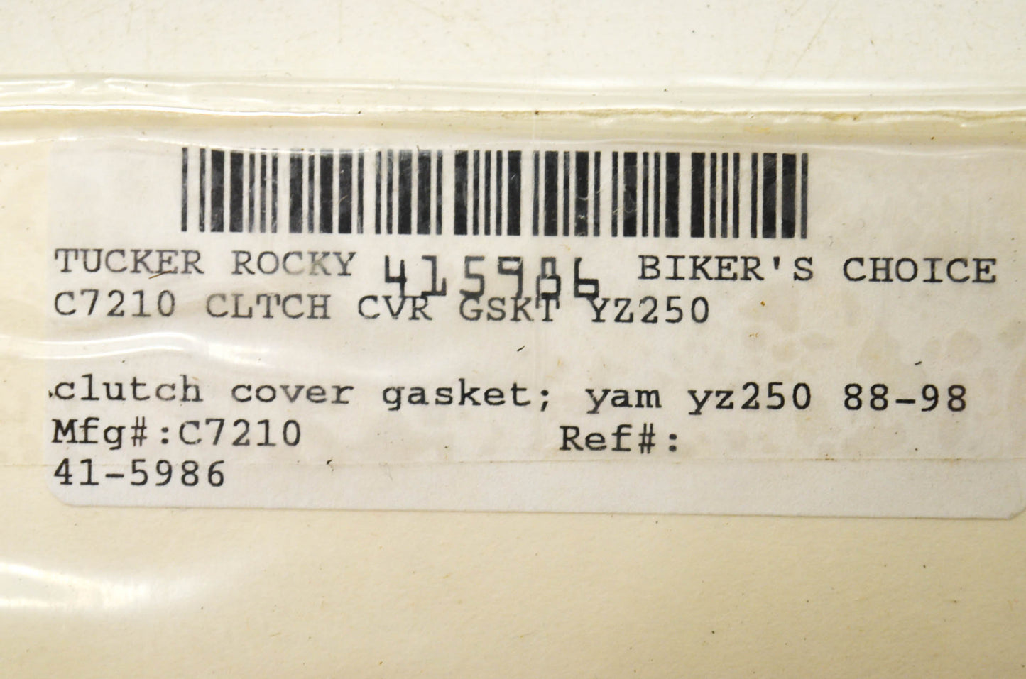 Cometic C7210, 41-5986 Clutch Cover Gasket QTY 5 NOS