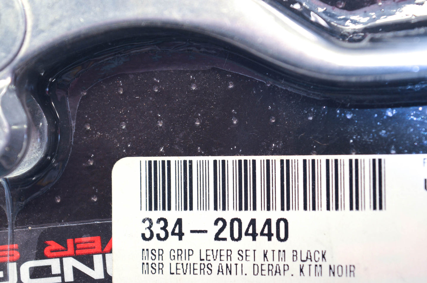 MSR 334-20440, 1SGKJ72 2009 KTM (Brembo) Standard Grip Lever Kit (Black Grip) Gr