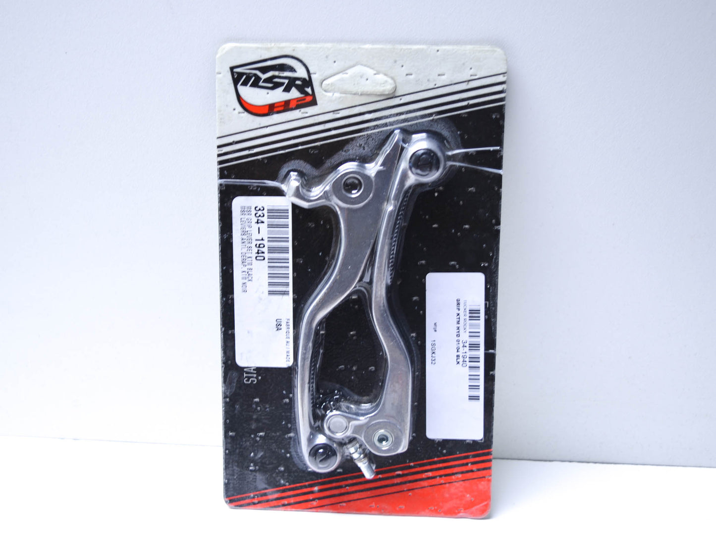 MSR 334-1940, 1SGKJ32 KTM Standard Grip Lever Kit (Black Grip) NOS