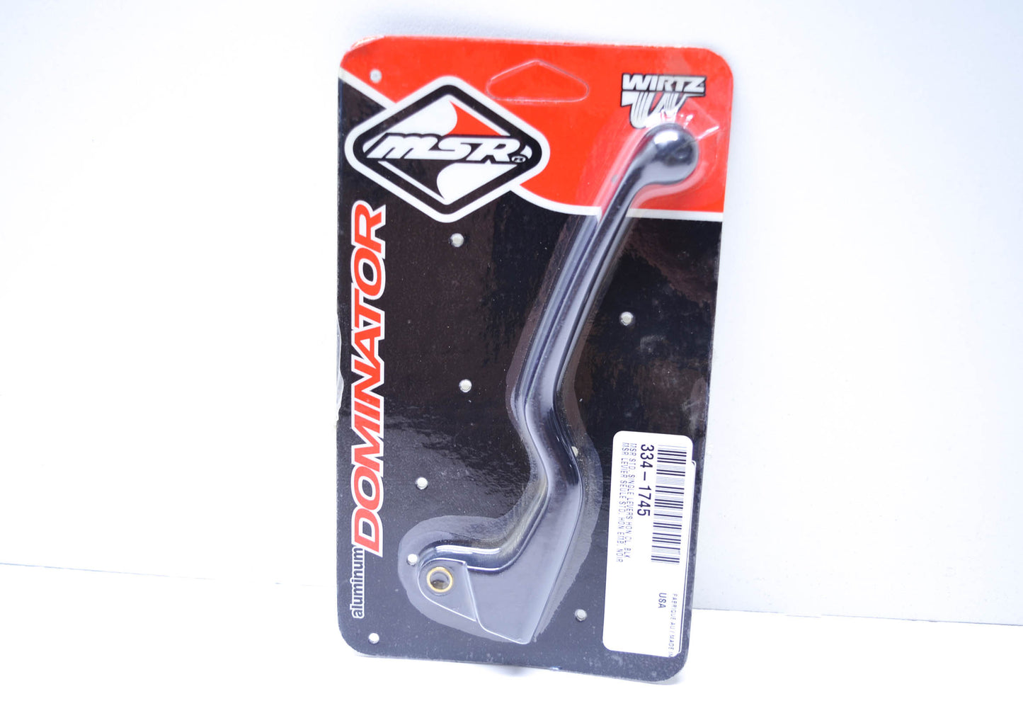 MSR 334-1745 Standard Single Black Clutch Lever NOS