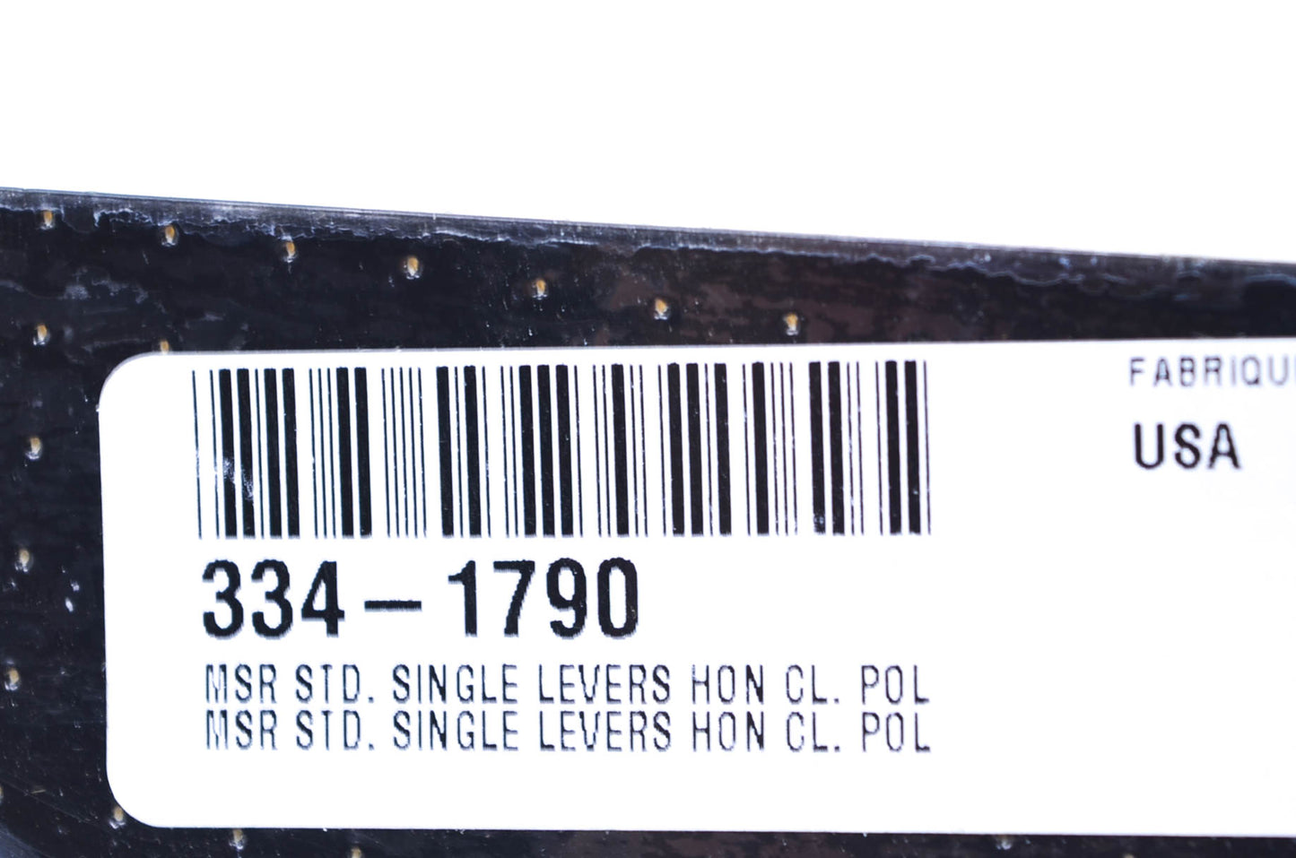 MSR 334-1790, 1CDHA17 Honda Standard Single Polished Clutch Lever NOS