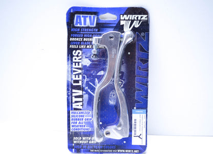 Wirtz 1ATYR42 Yamaha ATV Grip Lever Kit (Black Grip) NOS
