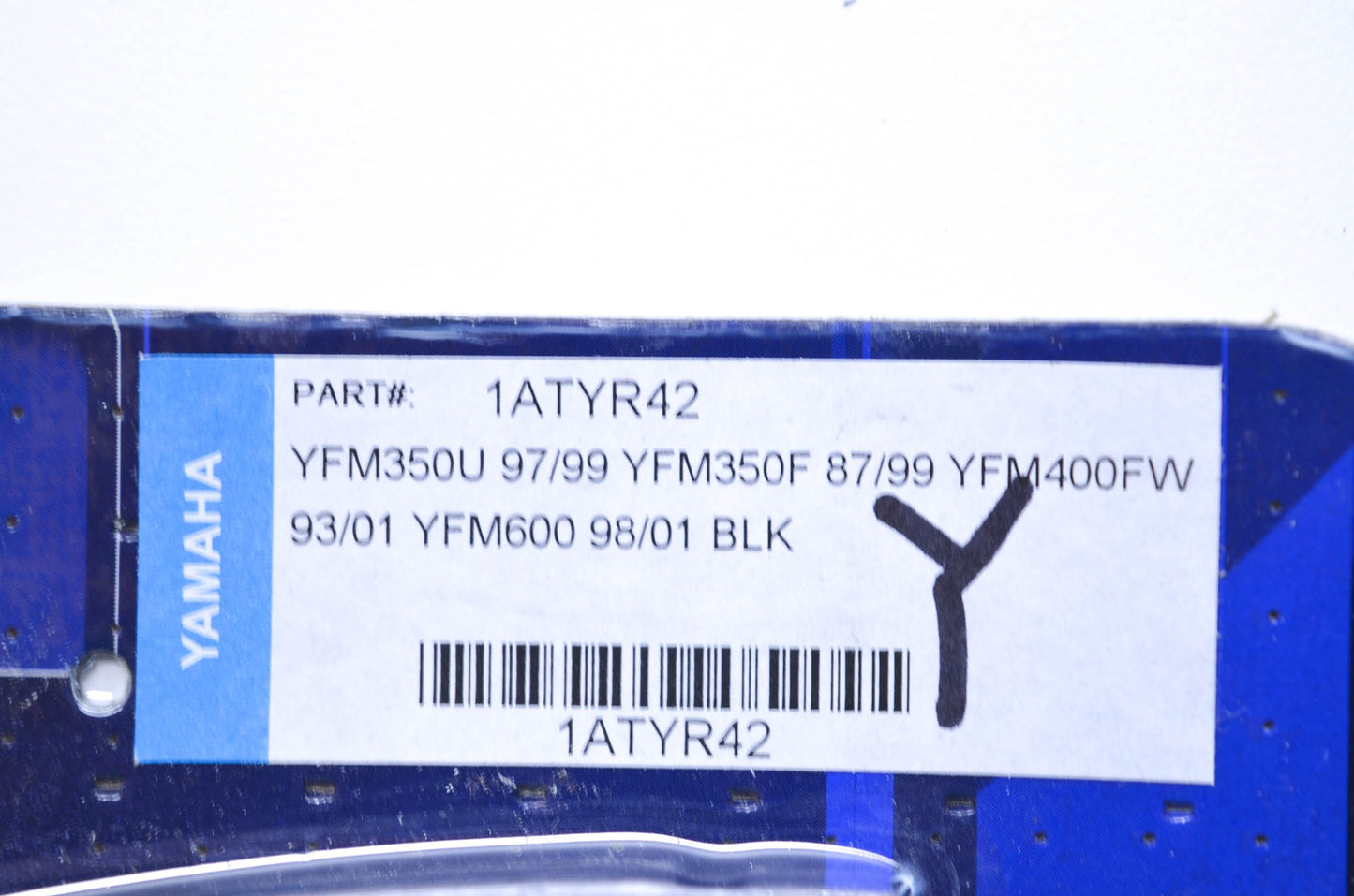Wirtz 1ATYR42 Yamaha ATV Grip Lever Kit (Black Grip) NOS
