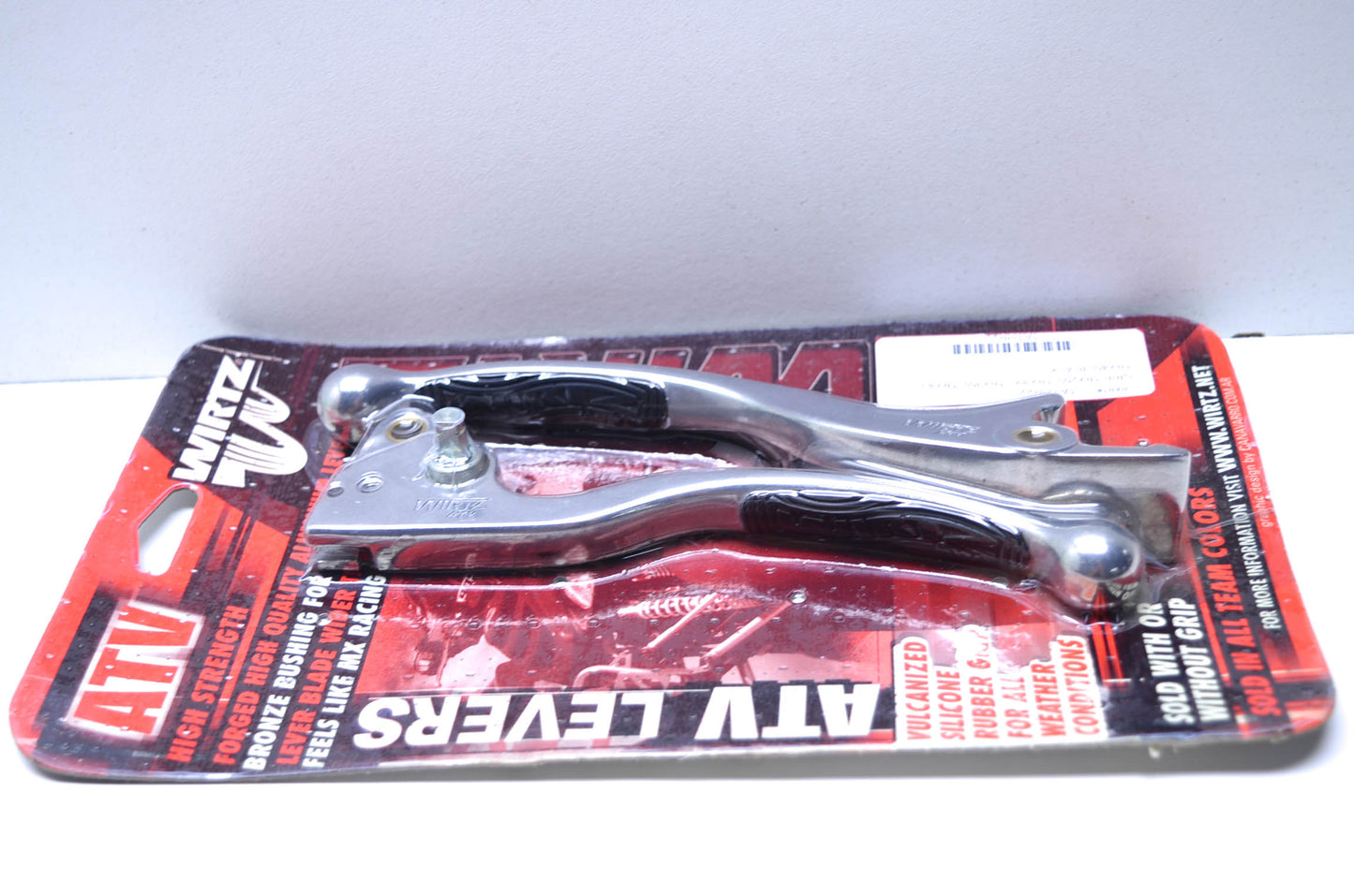 Wirtz 1ATHR22 Honda ATV Grip Lever Kit (Black Grip) NOS