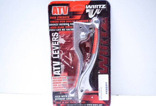Wirtz 1ATHR45 1999-2001 Honda TRX350 Grip Lever Kit (Red Grip) NOS