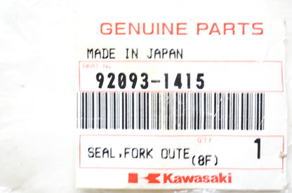 New OEM Kawasaki 92093-1415 Outer Tube Fork Seal NOS