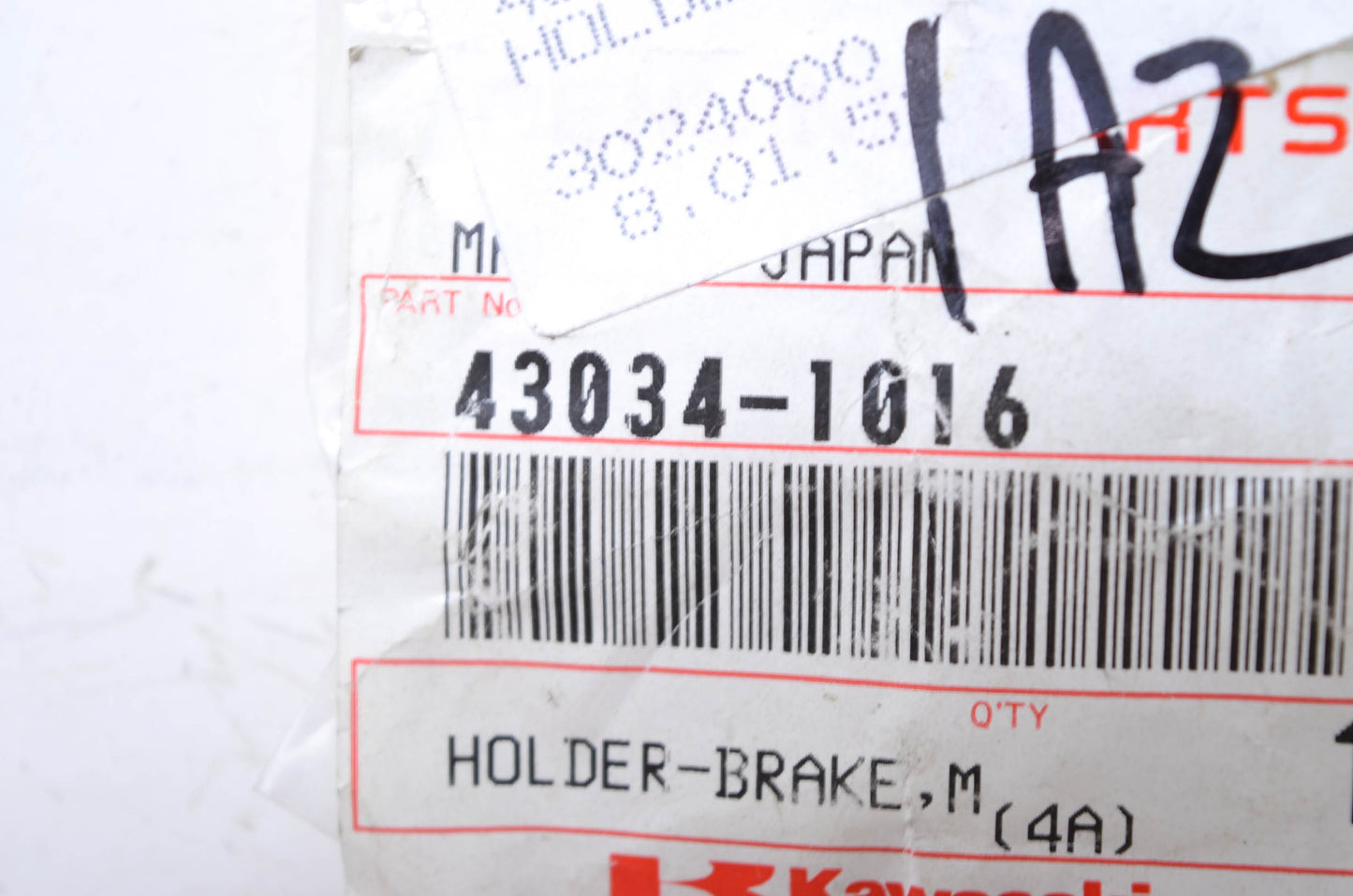 OEM Kawasaki 43034-1016 Master Brake Holder NOS