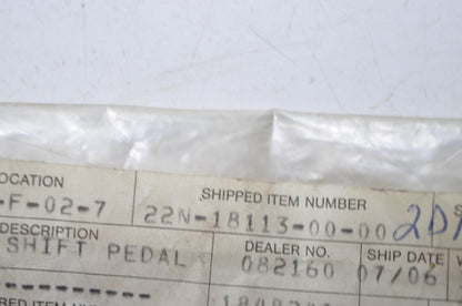 New OEM Yamaha Shift Pedal Cover NOS