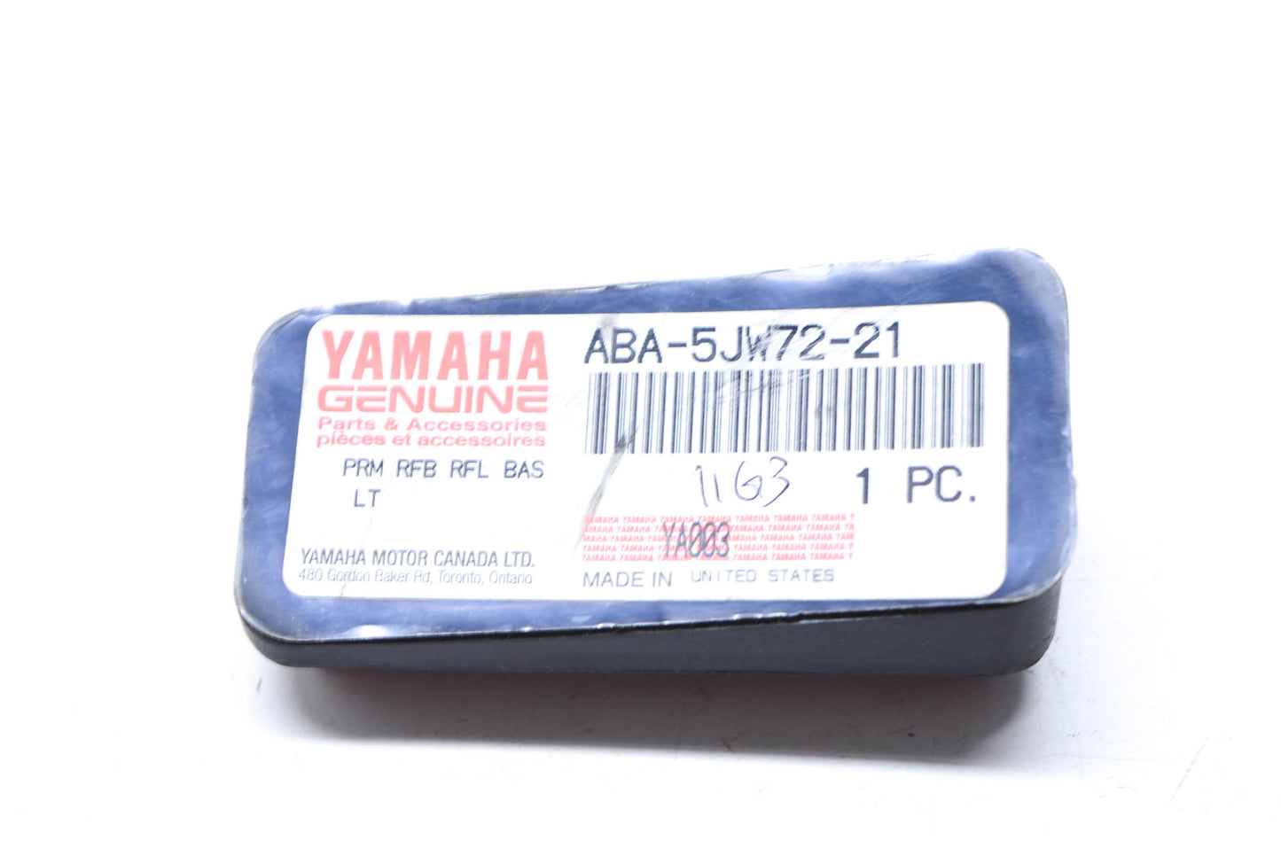 New OEM Yamaha Left Base Reflector NOS