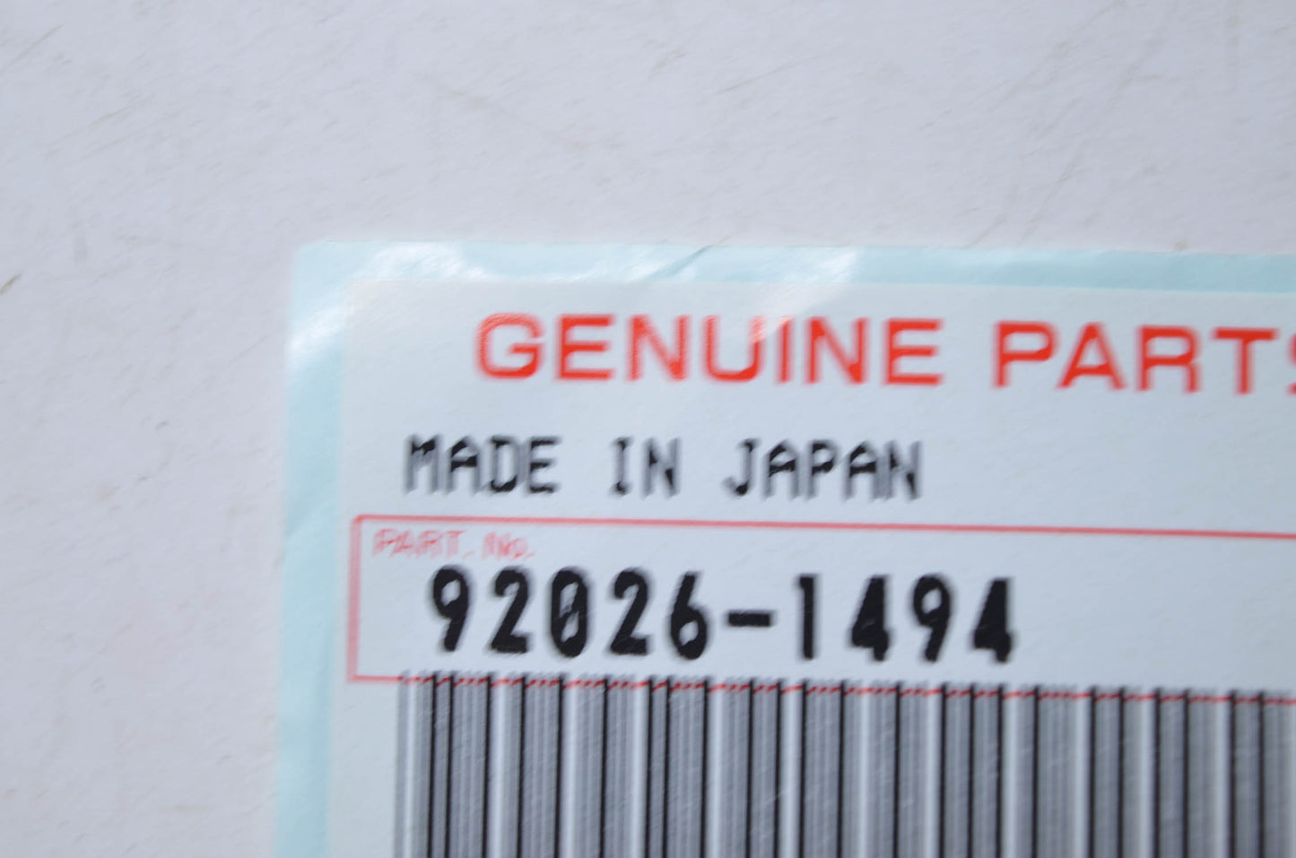OEM Kawasaki 92026-1494 Spacer 32.3X46X0.8 NOS