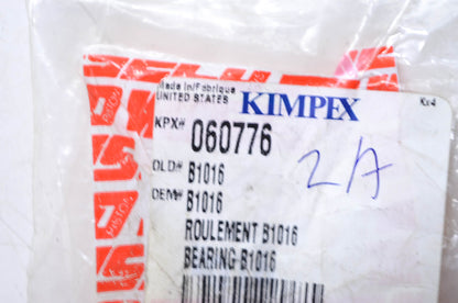 Kimpex 60776, 060776, B1016 Wiseco Top End Needle Cage Bearing NOS