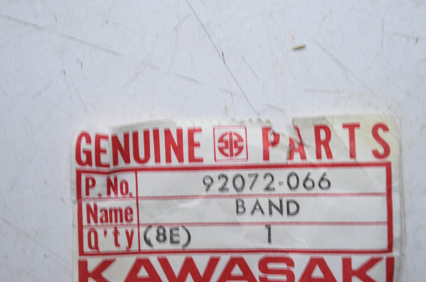 OEM Kawasaki 92072-066 Band L=50 NOS