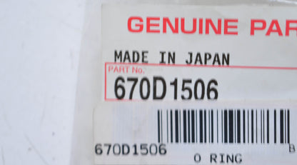 OEM Kawasaki 670D1506 O-Ring Qty 5 NOS