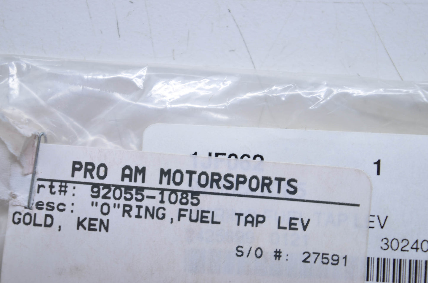 OEM Kawasaki 92055-1085 Fuel Tap Lever O-Ring NOS