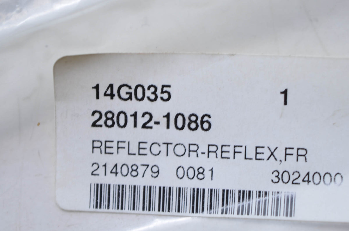 OEM Kawasaki 28012-1086 Front Reflex Reflector NOS