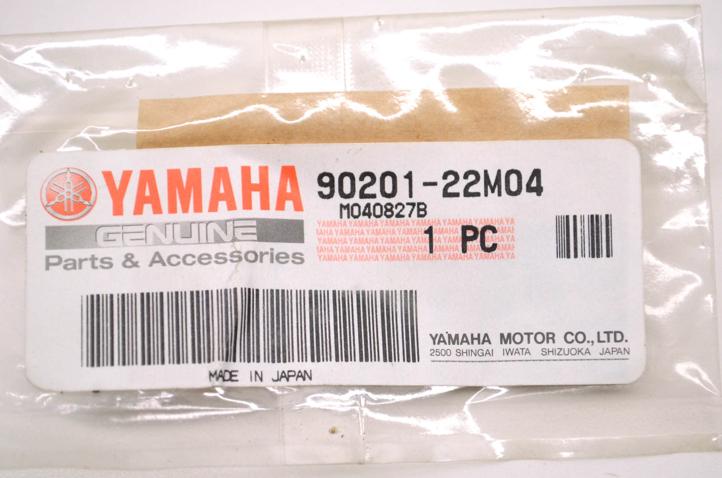 OEM Yamaha 90201-22M04-00 Plate Washer NOS