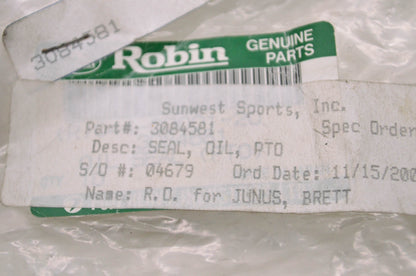 New OEM Polaris Robin Crankcase Oil Seal NOS