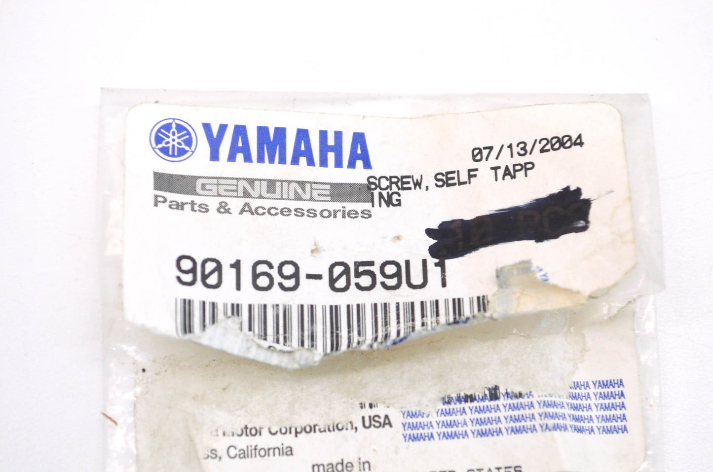 OEM Yamaha 90169-059U1-00 Self Tapping Screw NOS