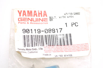 OEM Yamaha 90119-08817-00 Bolt With Washer NOS