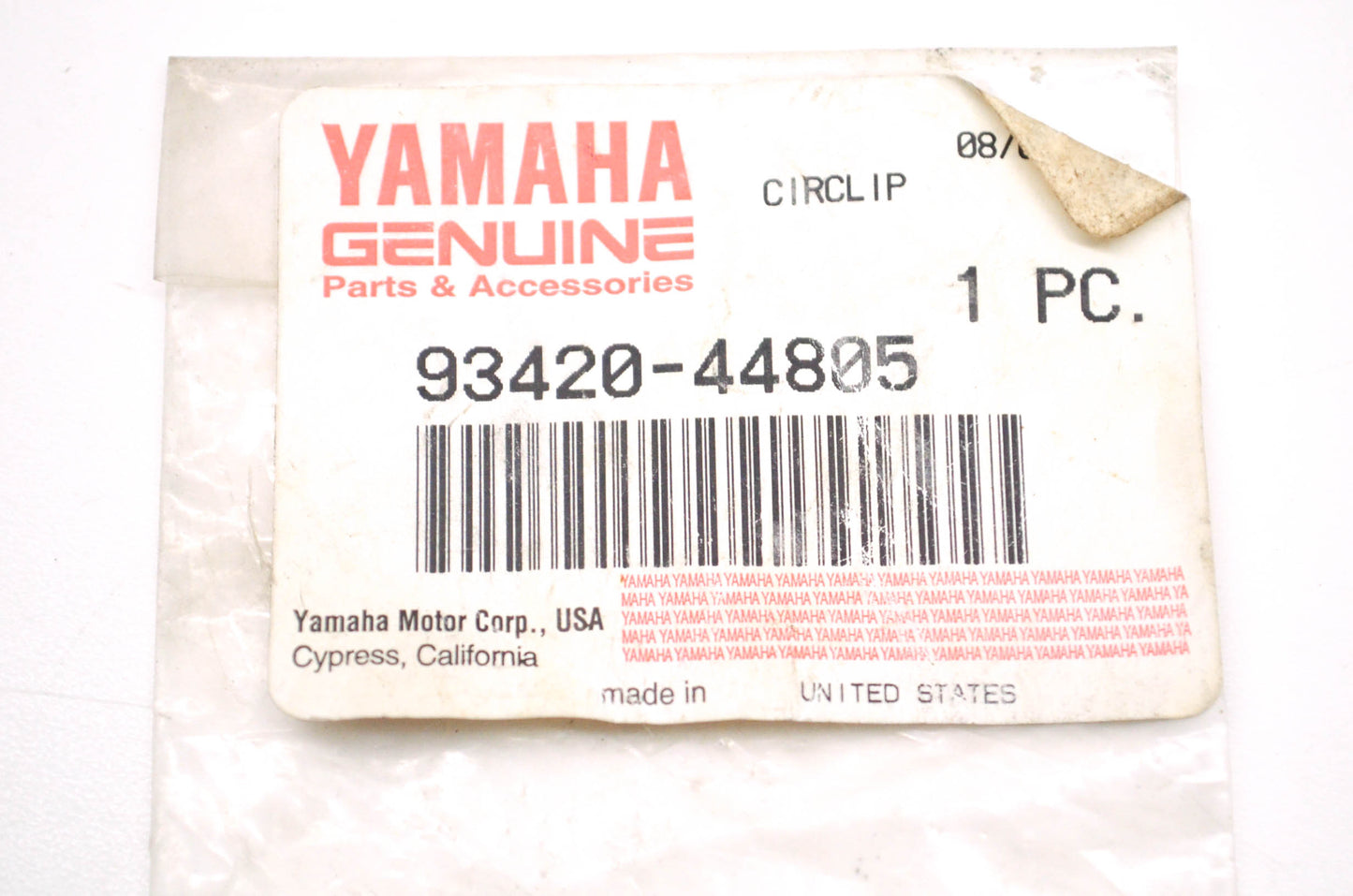 New OEM Yamaha 93420-44805-00 Circlip NOS