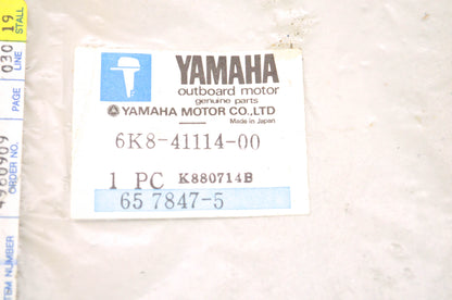 OEM Yamaha 6K8-41114-00-00 Exhaust Cover Gasket NOS