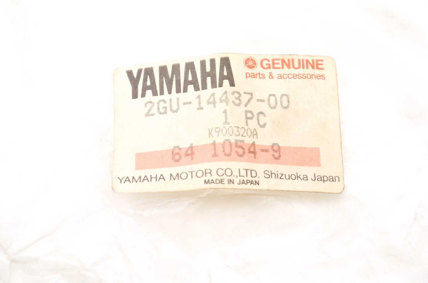 OEM Yamaha 2GU-14437-00-00 Duct NOS