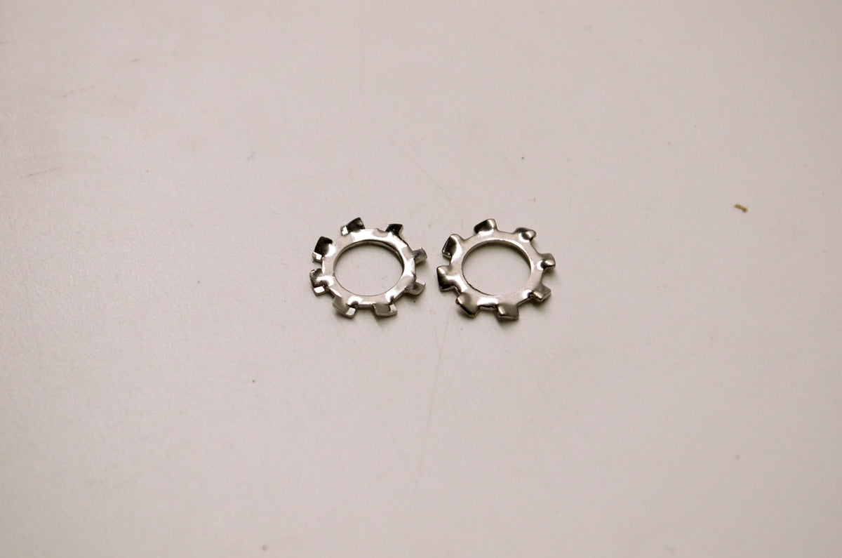 Aftermarket 213400001 Toothed Star Lock Washers Qty 2 NOS