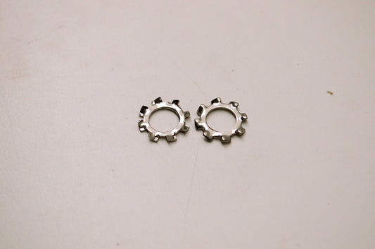 Aftermarket 213400001 Toothed Star Lock Washers Qty 2 NOS