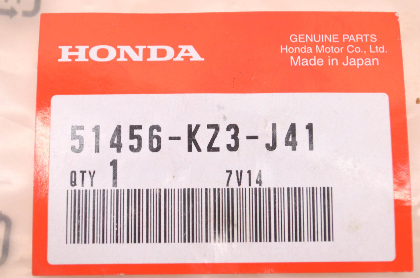 OEM Honda 51456-KZ3-J41 Plug Bolt