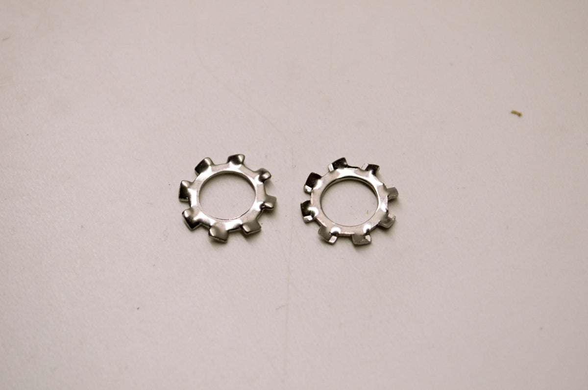 Aftermarket 213400001 Toothed Star Lock Washers Qty 2 NOS