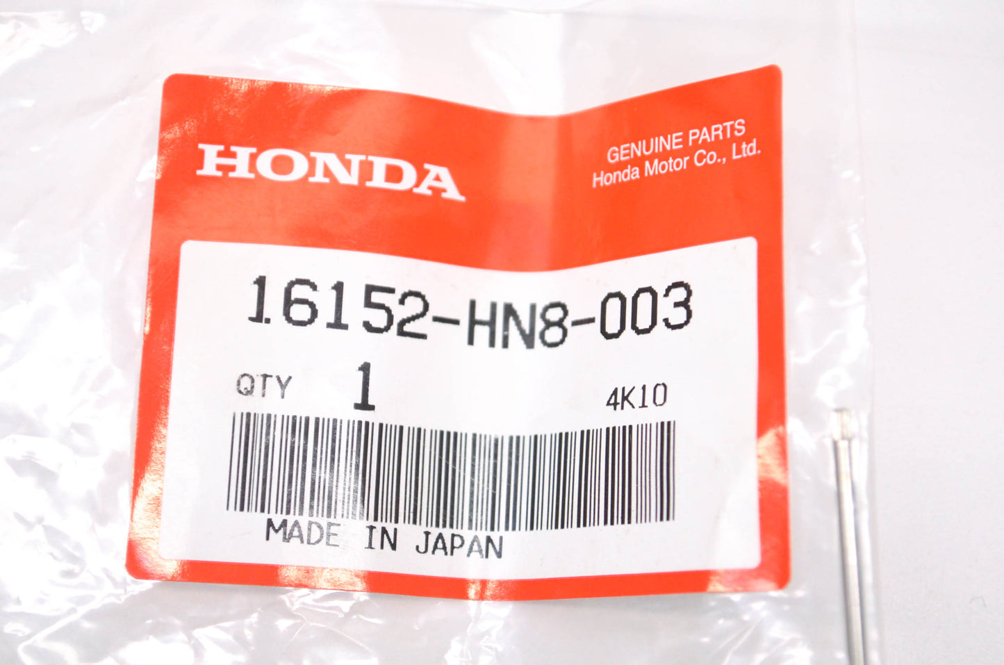 OEM Honda 16152-HN8-003 Arm Pin NOS