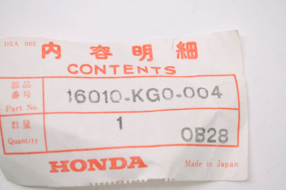 New OEM Honda 16010-KG0-004 Gasket Set NOS