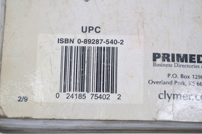 Clymer Honda 1985-1989 TRX250R/ATC Service manual